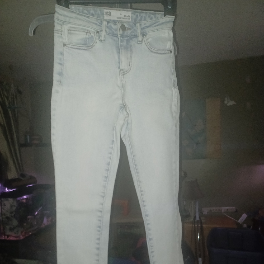 😁 2/$12  RSQ jeans 00 size w23